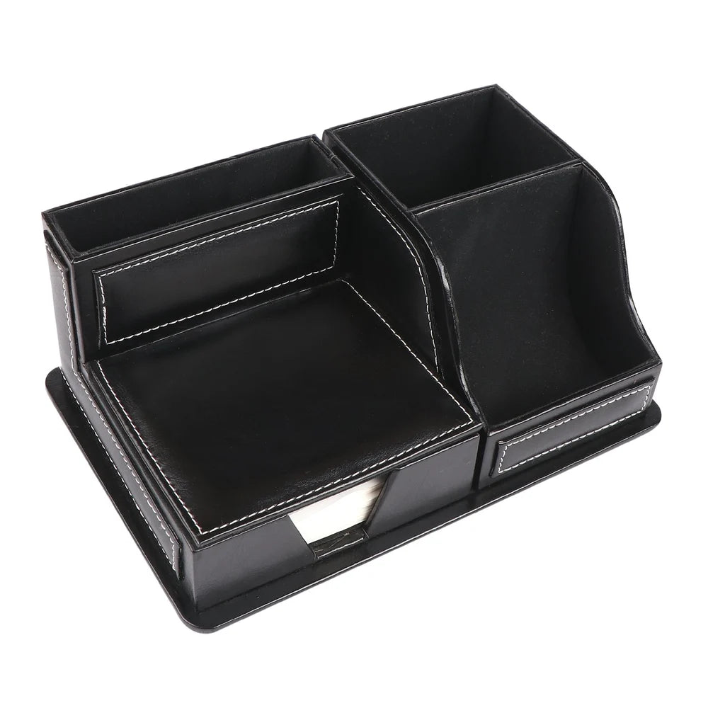 Classic Leather Desk Caddy