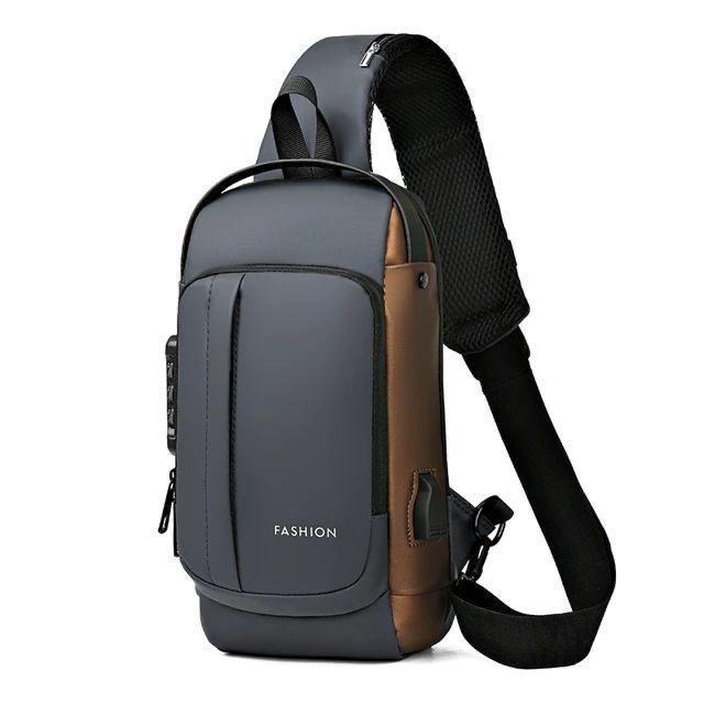 Weirvi Minimalist Anti-Theft Crossbody Bag for Travel & Work