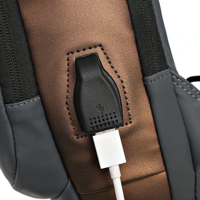 Weirvi Minimalist Anti-Theft Crossbody Bag for Travel & Work