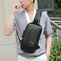 Weirvi Minimalist Anti-Theft Crossbody Bag for Travel & Work