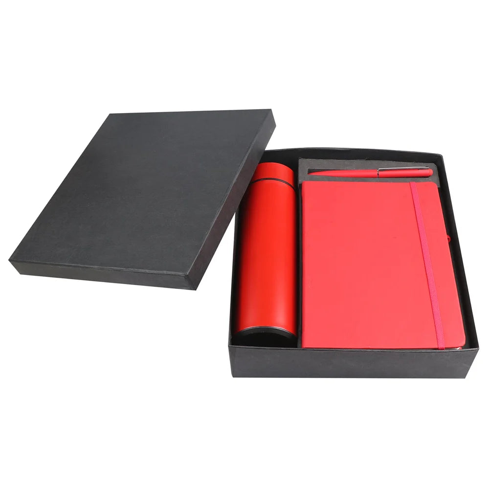 Executive Notebook & Smart Temperature Bottle Gift Set
