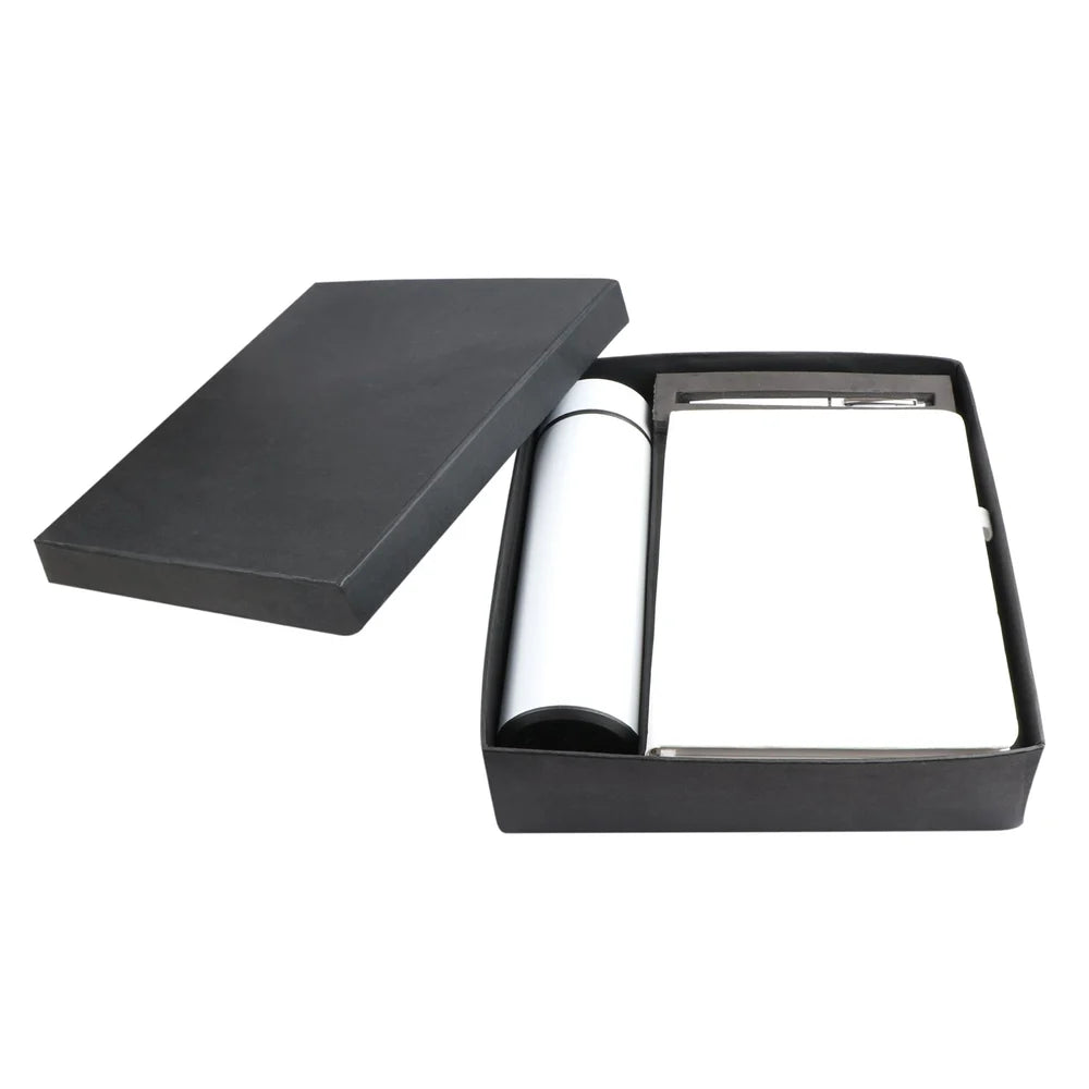 Executive Notebook & Smart Temperature Bottle Gift Set
