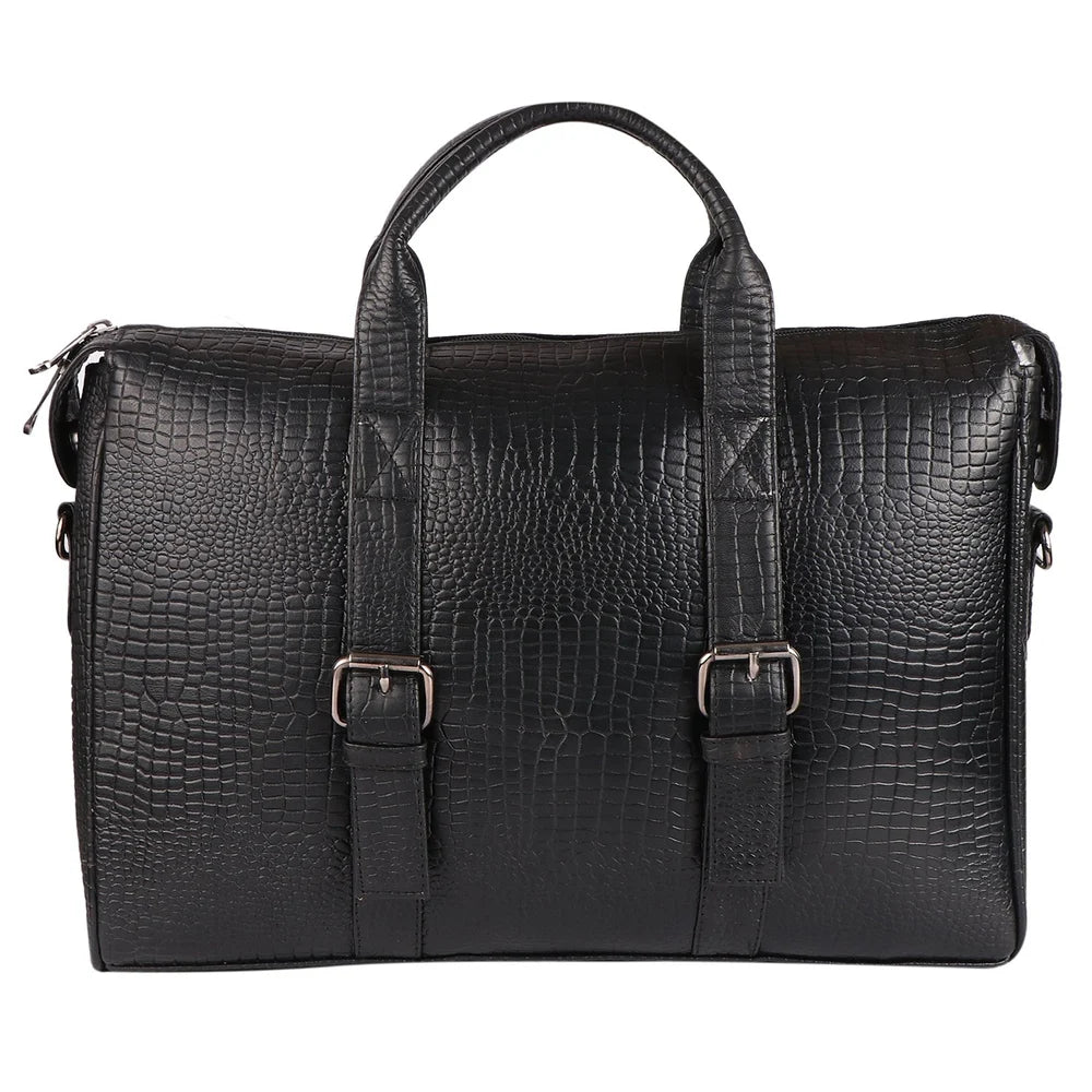 Signature Black Laptop Bag