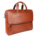 Tan Pure Leather Laptop Bag