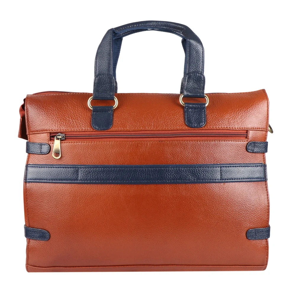 Urban Executive Leather Laptop Bag