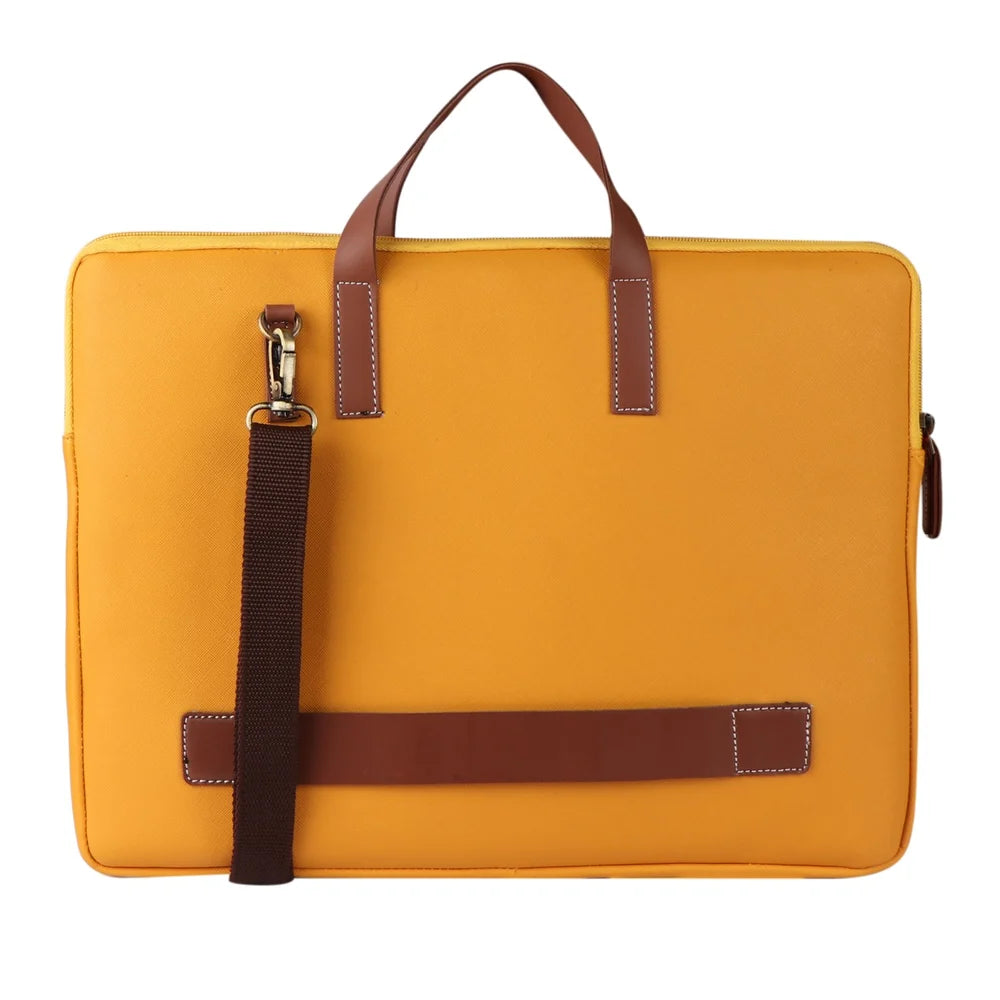 Women Shoulder Leather Laptop Bag